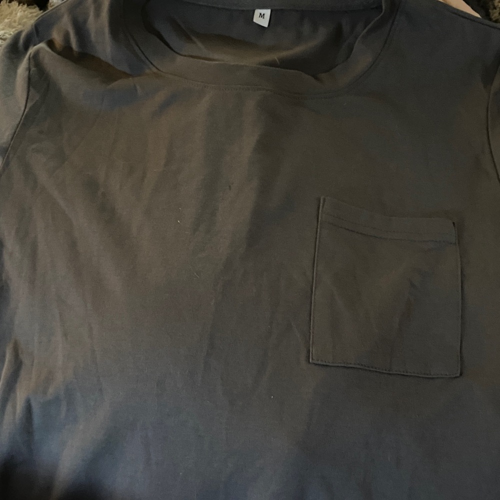 Women’s Black Pocket T-Shirt